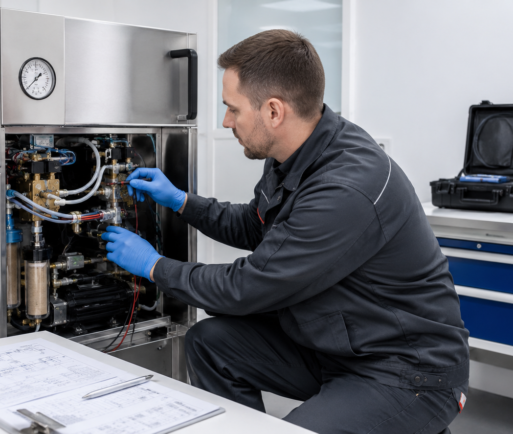 Техническое обслуживание стерилизаторов 3M Steri-Vac